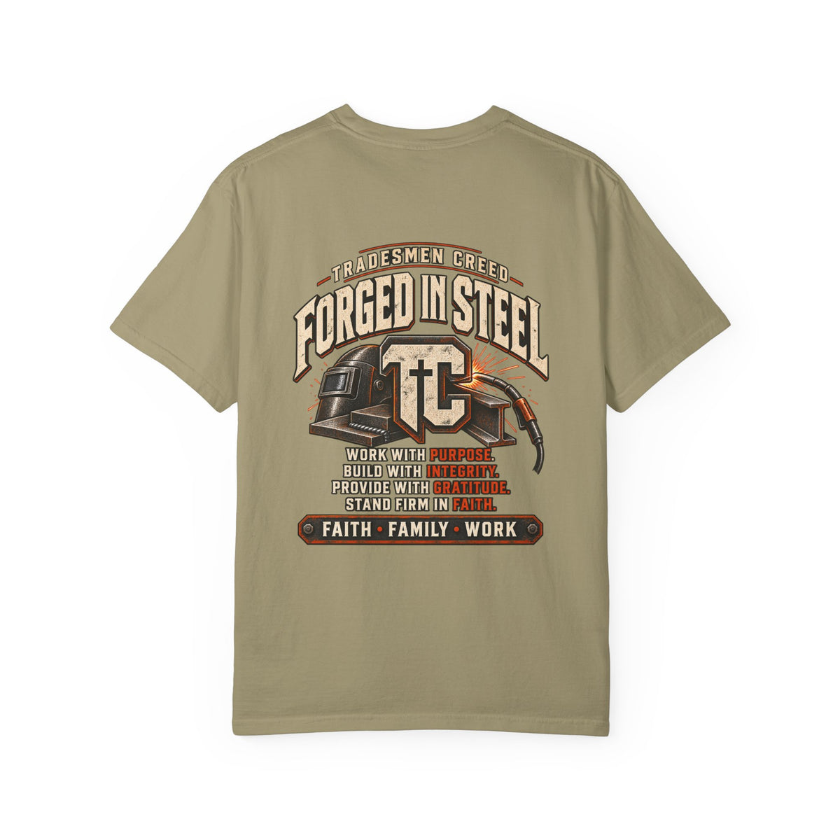 Forged in Steel Welder T-shirt