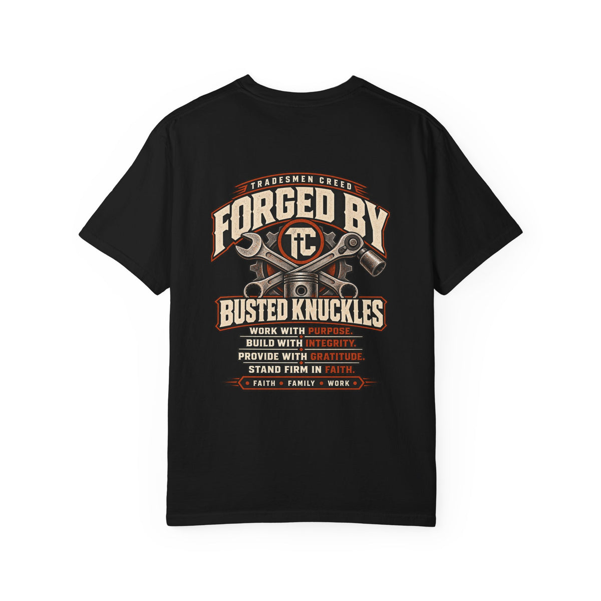 Forged By Busted Knuckles T-Shirt