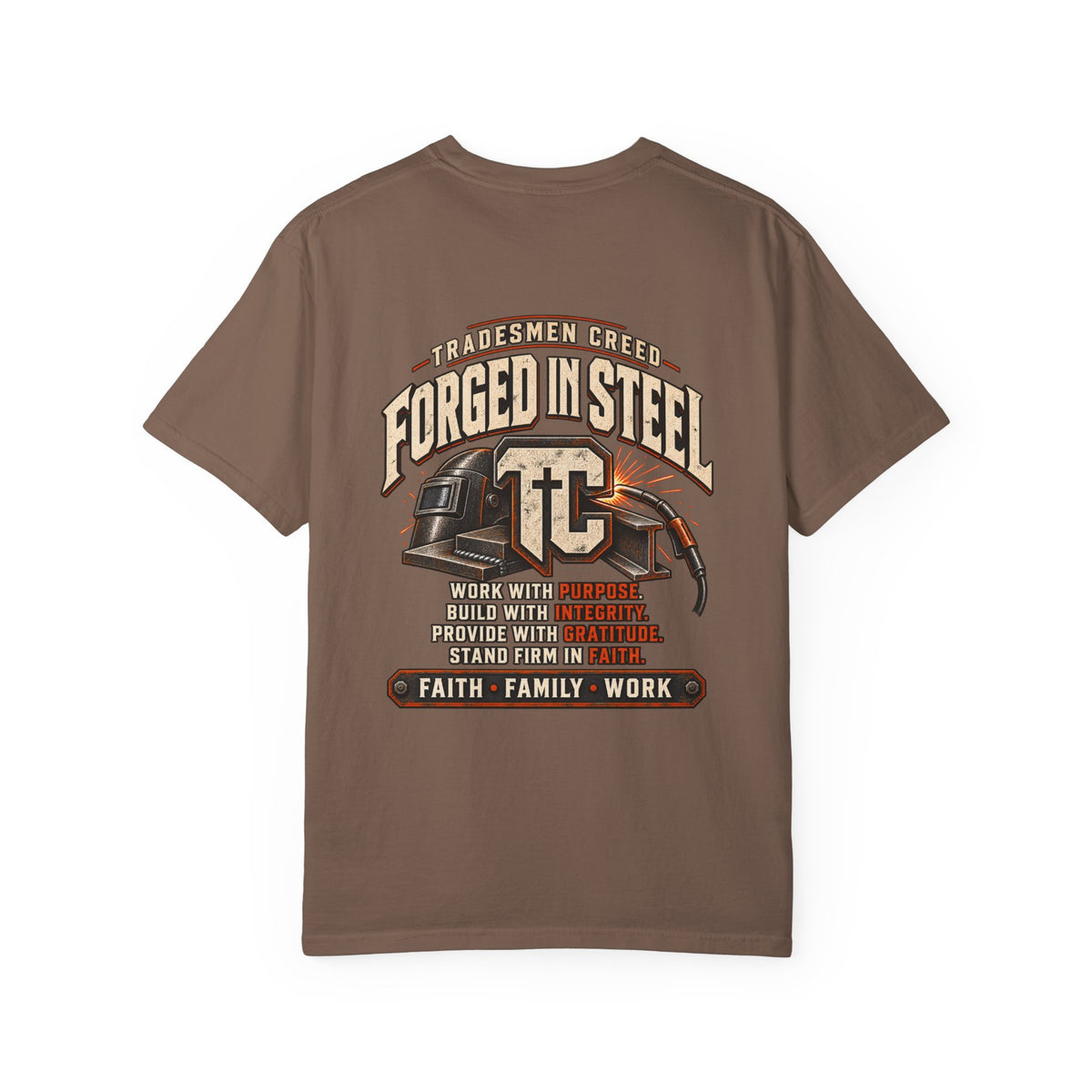 Forged in Steel Welder T-shirt