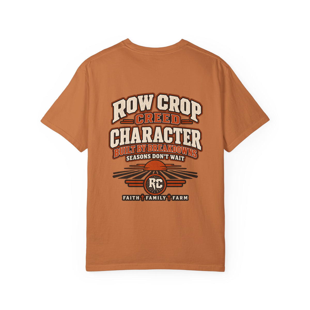Row Crop Creed Character T-Shirt