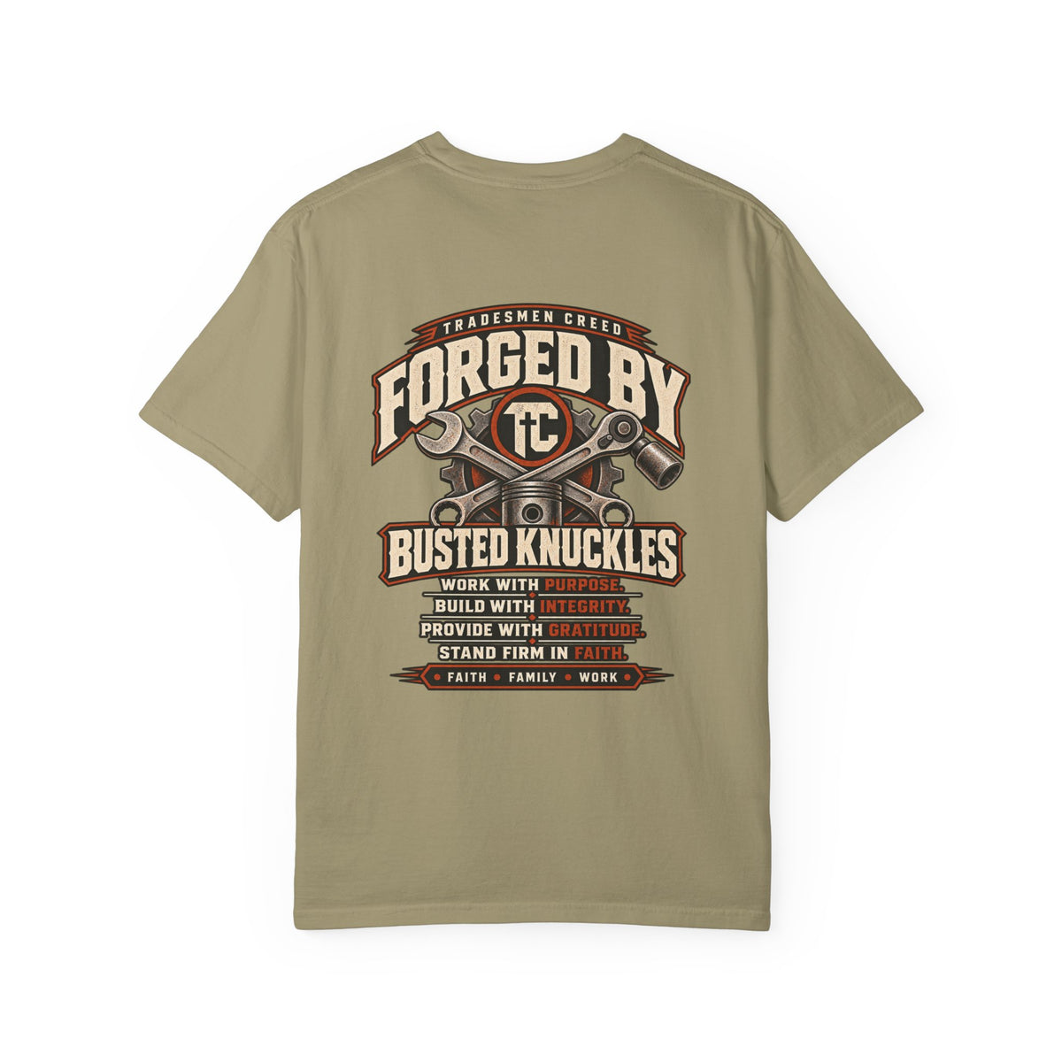 Forged By Busted Knuckles T-Shirt