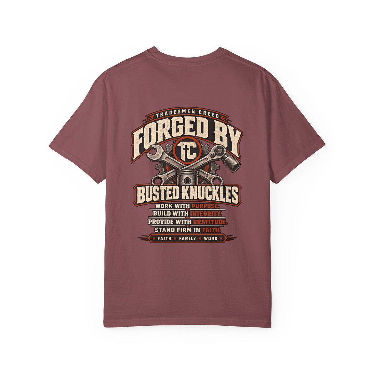 Forged By Busted Knuckles T-Shirt