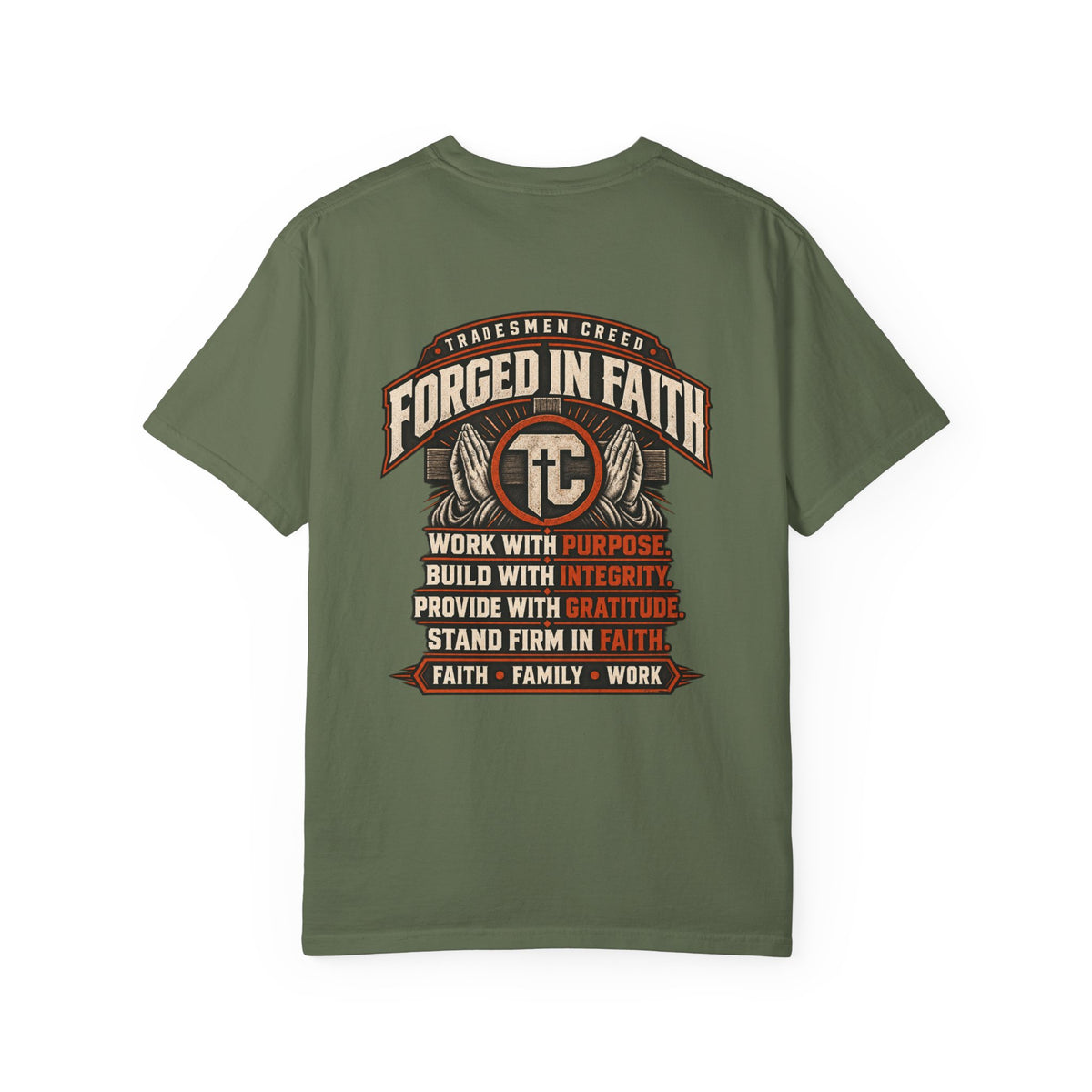 Forged In Faith T‑Shirt