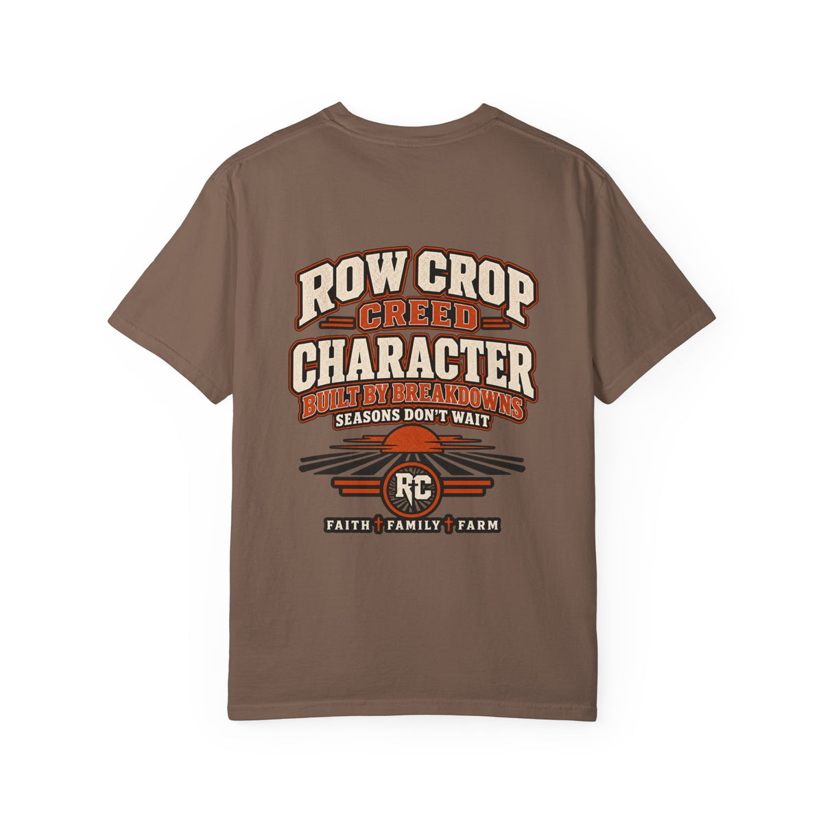 Row Crop Creed Character T-Shirt