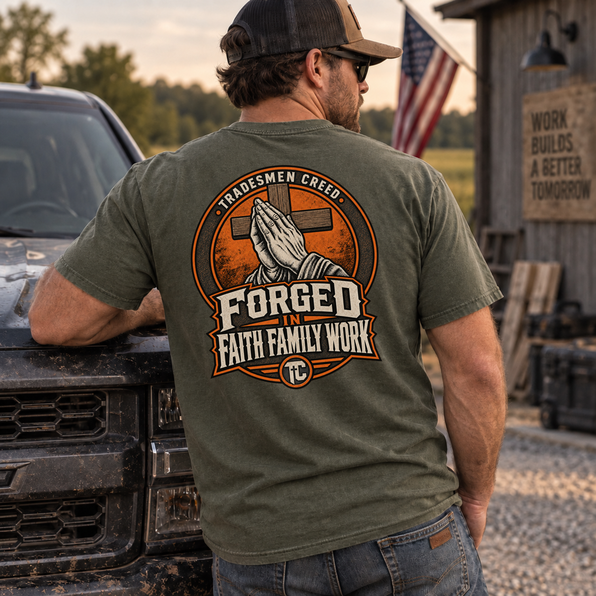 Forged in Faith T-Shirt