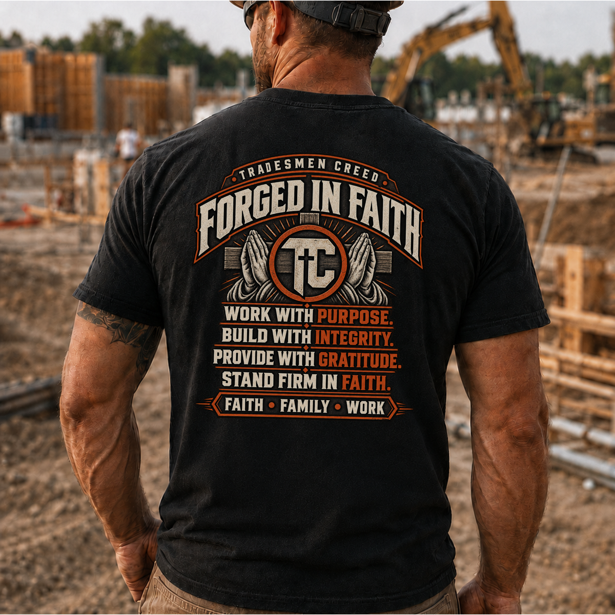 Forged In Faith T‑Shirt