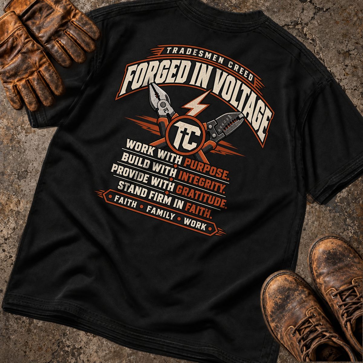 Forged in Voltage T-Shirt