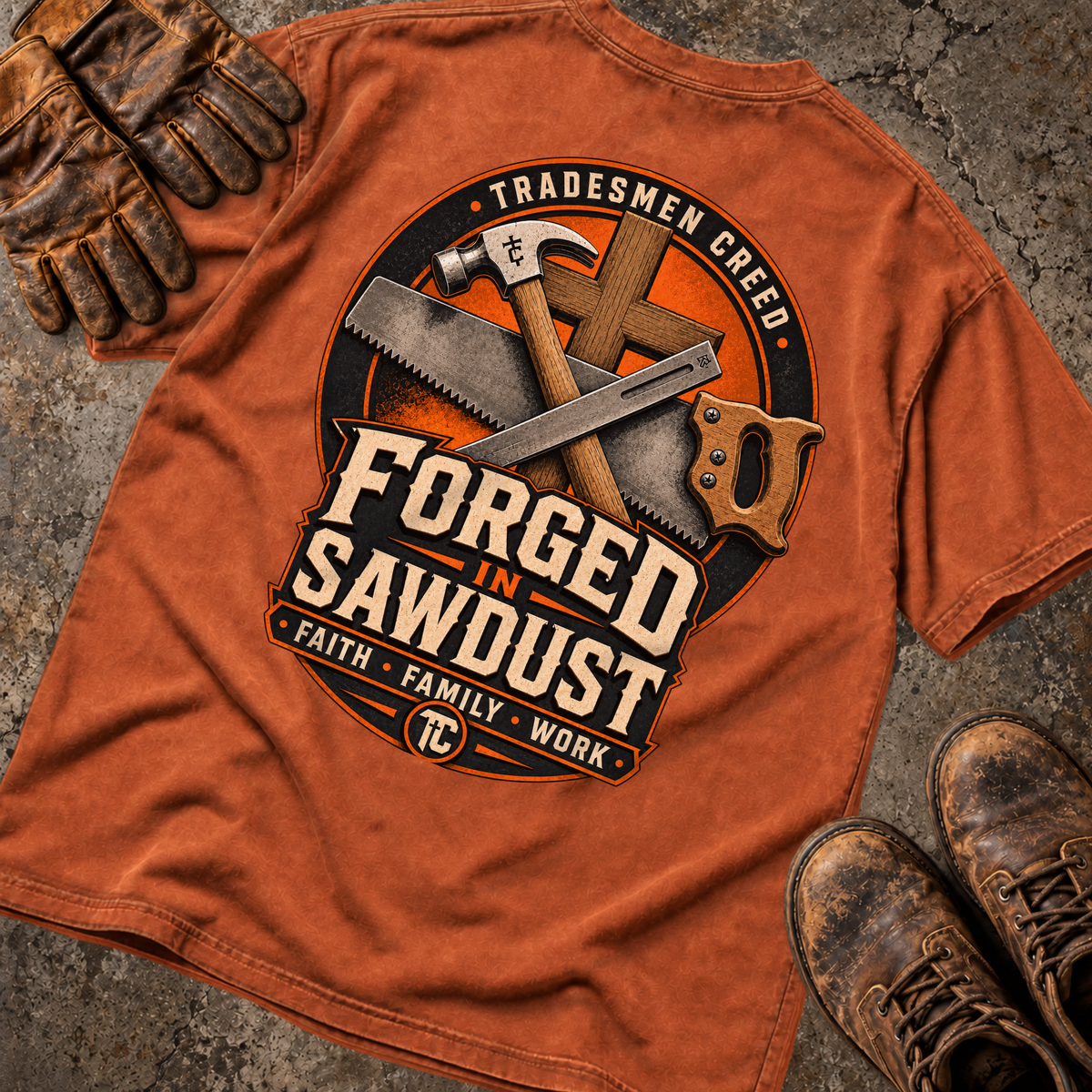 Forged in Sawdust T-Shirt