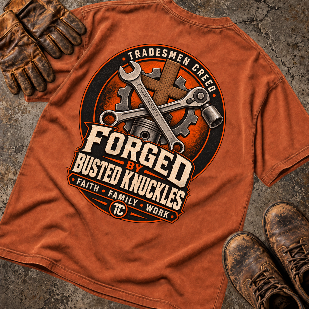 Forged by Busted Knuckles T-Shirt
