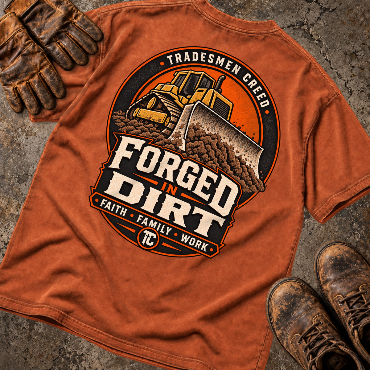 Forged in Dirt T-Shirt