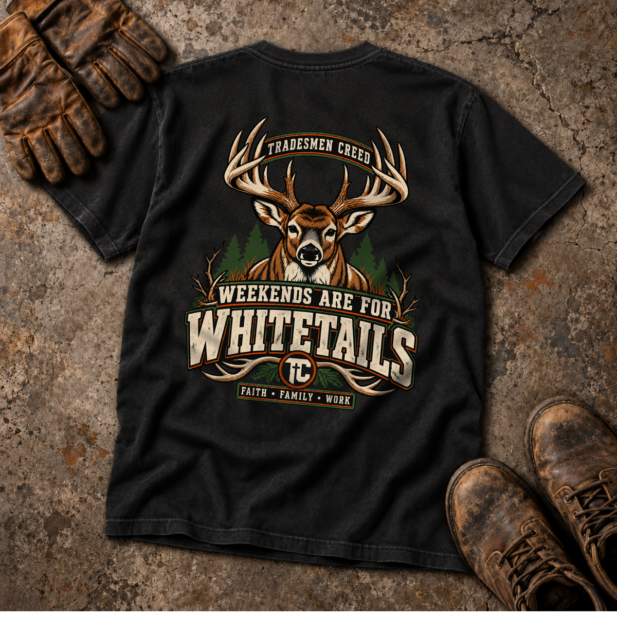 Weekends Are For Whitetails T-Shirt