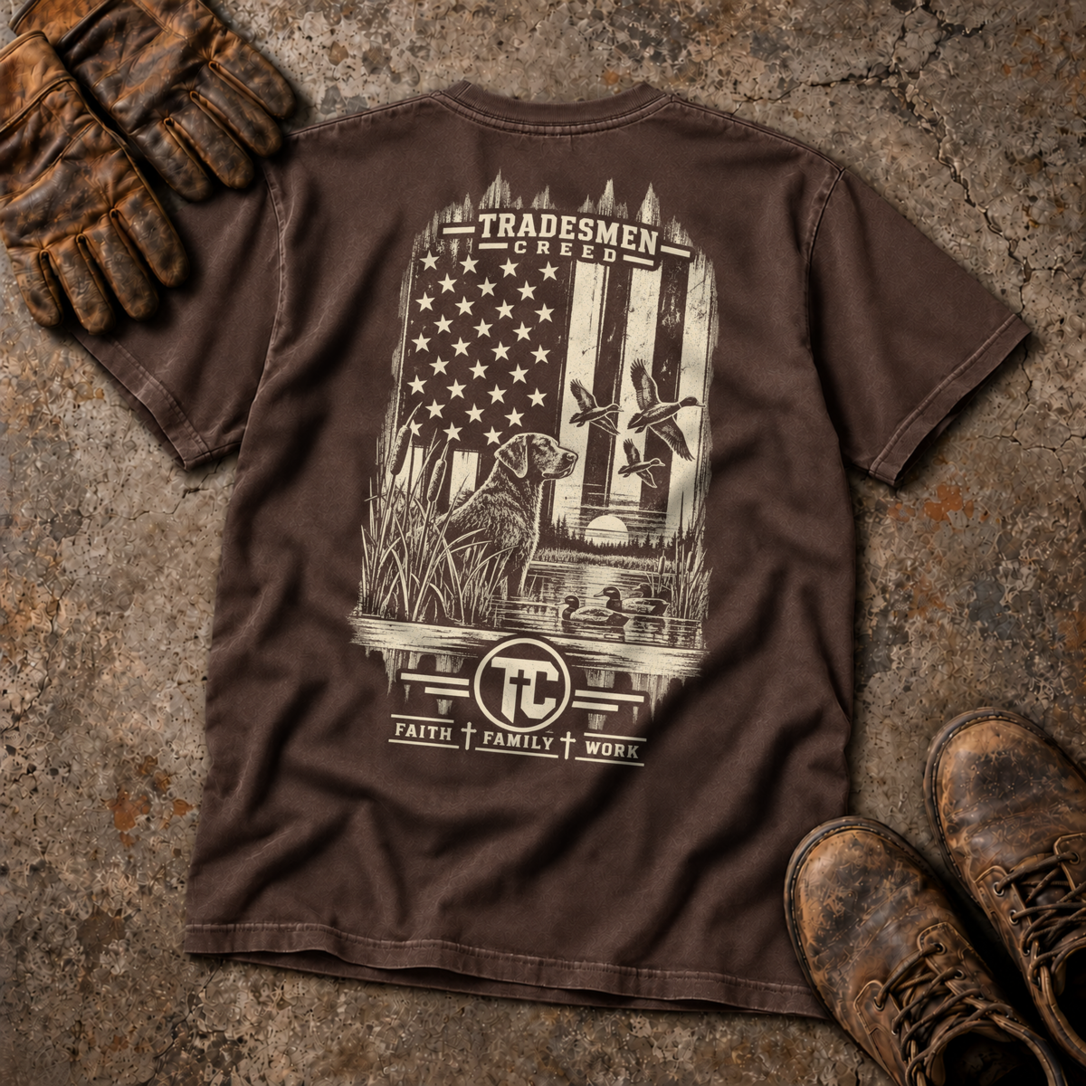 Patriotic Duck Hunt T-Shirt