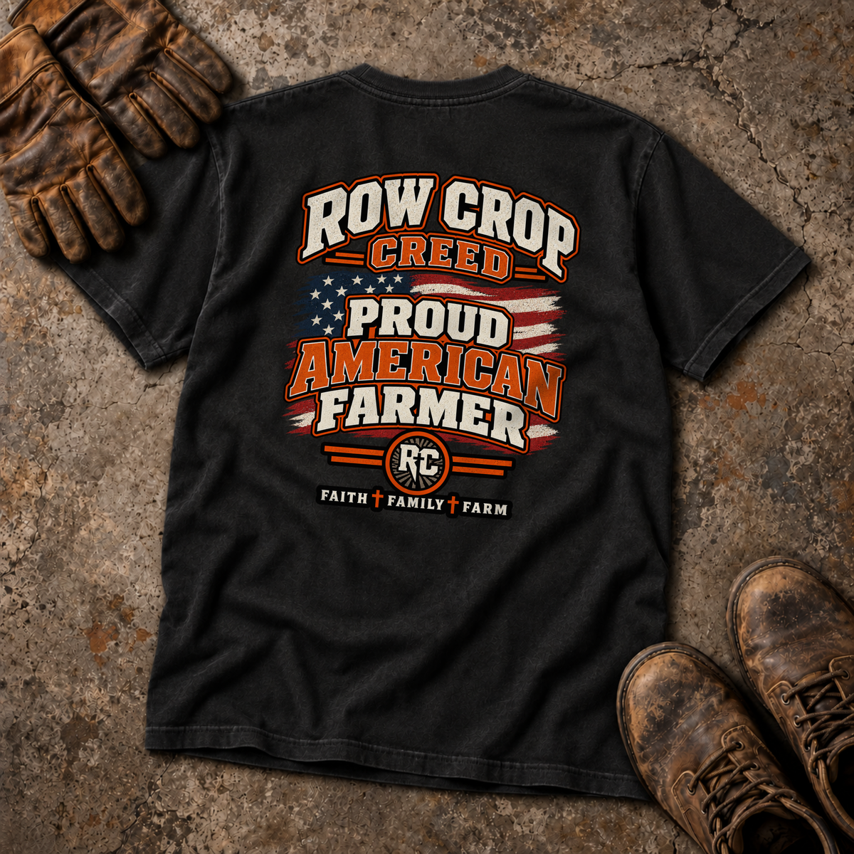Proud American Farmer T-Shirt