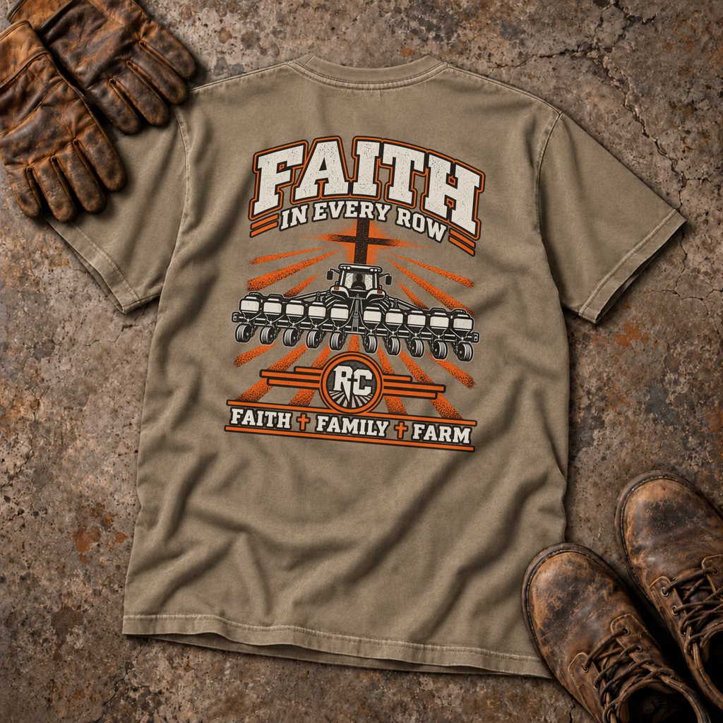 Faith in Every Row T-Shirt