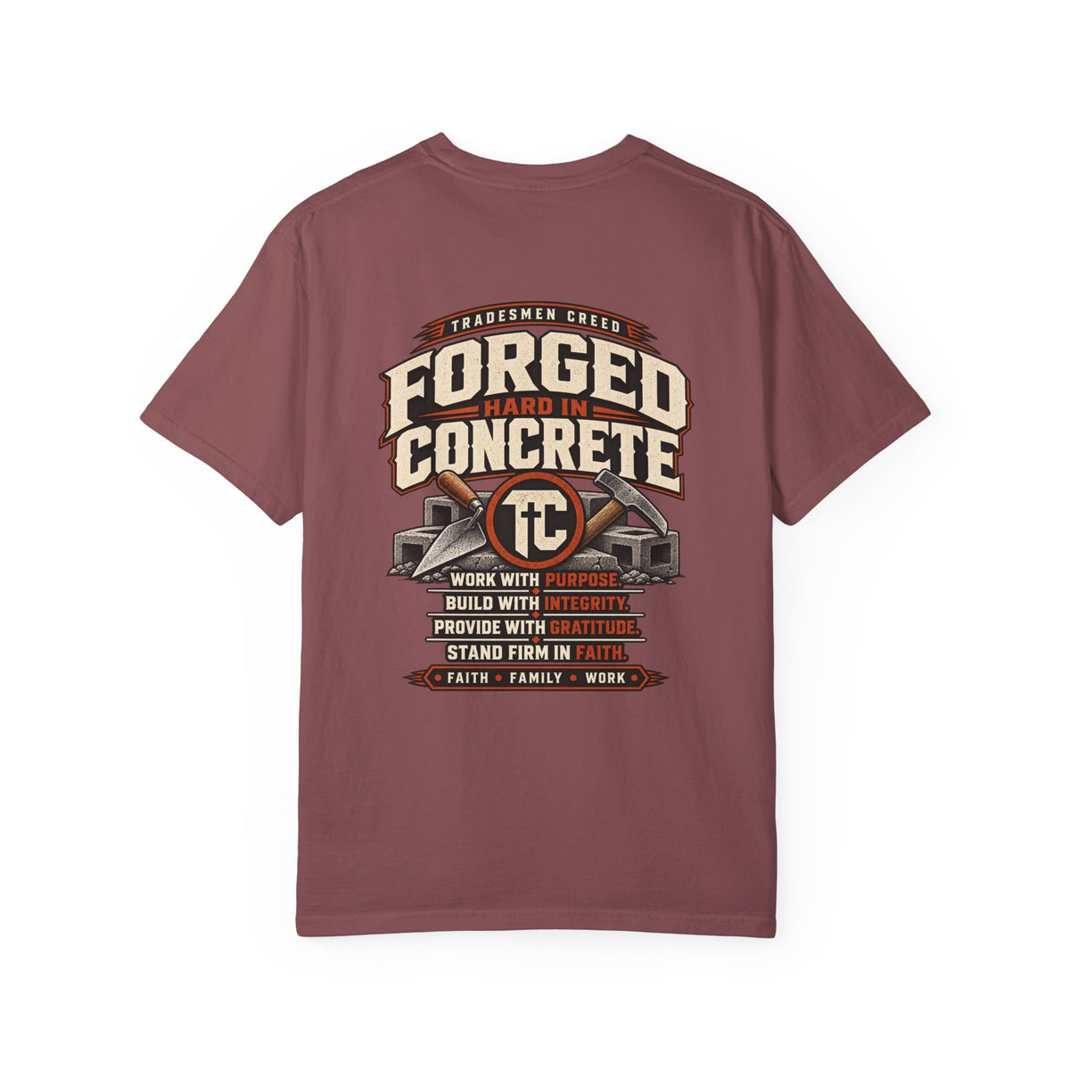 Forged in Concrete  T-Shirt