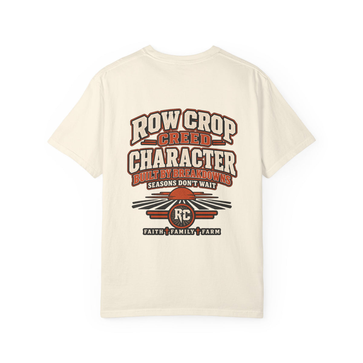 Row Crop Creed Character T-Shirt