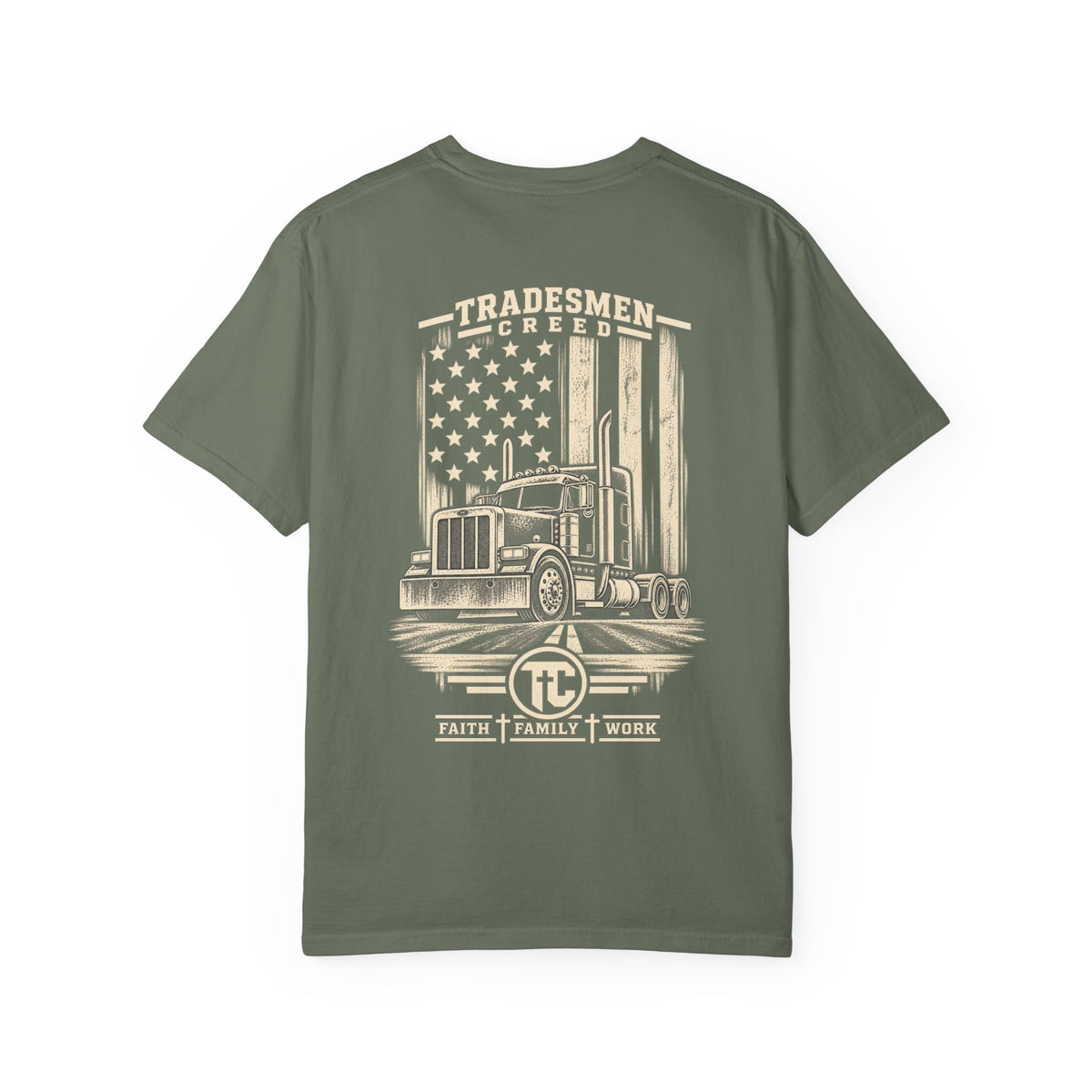 Patriotic Truck T‑Shirt
