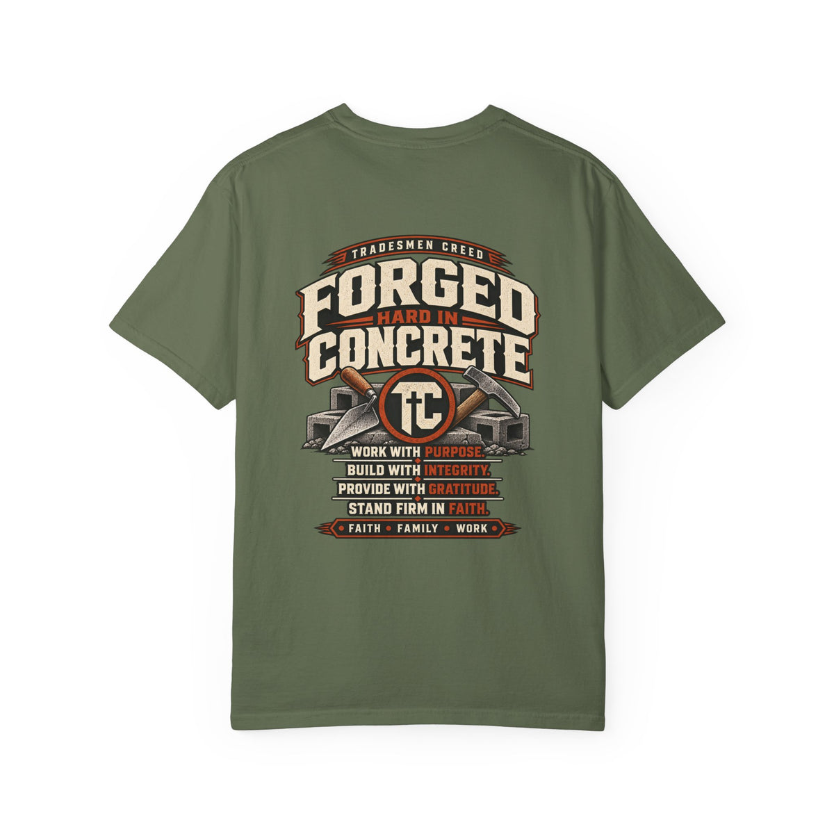 Forged in Concrete  T-Shirt