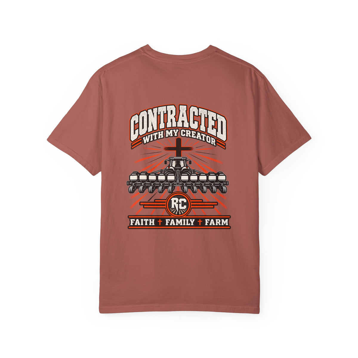 Contracted With My Creator Farm T-Shirt