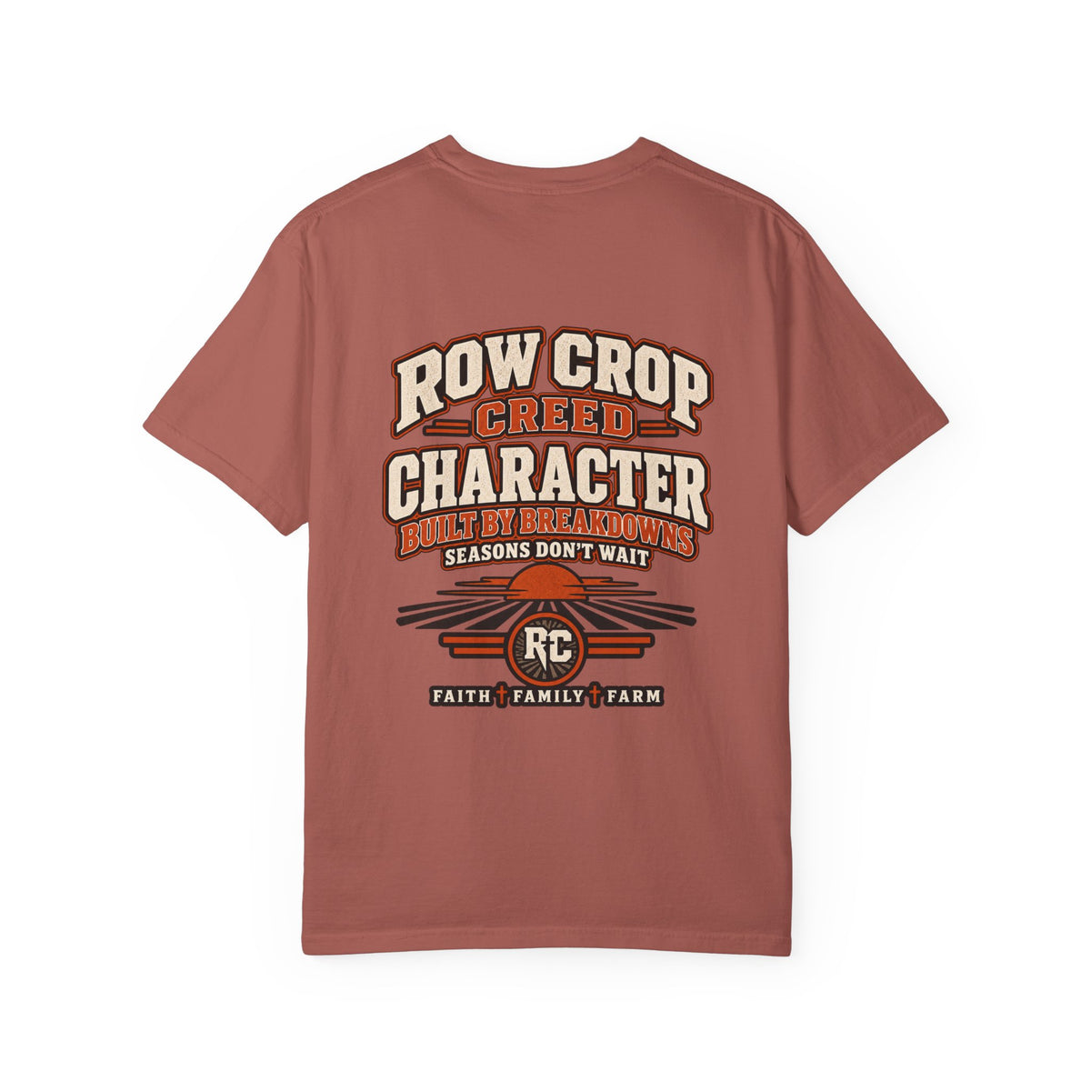 Row Crop Creed Character T-Shirt