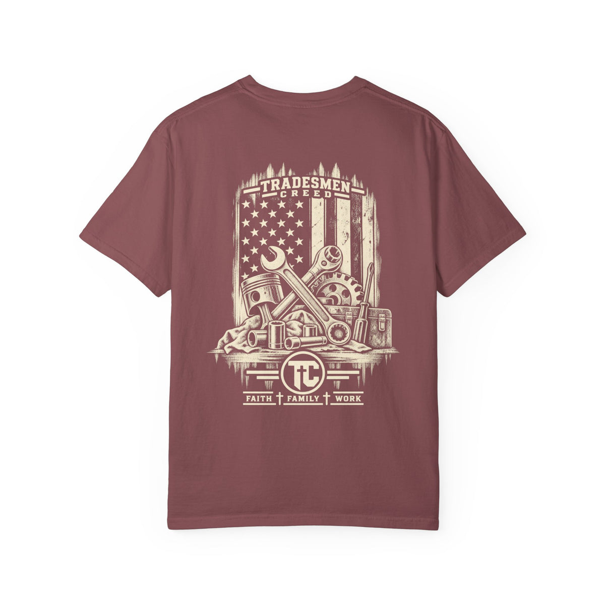Patriotic Mechanic T-Shirt