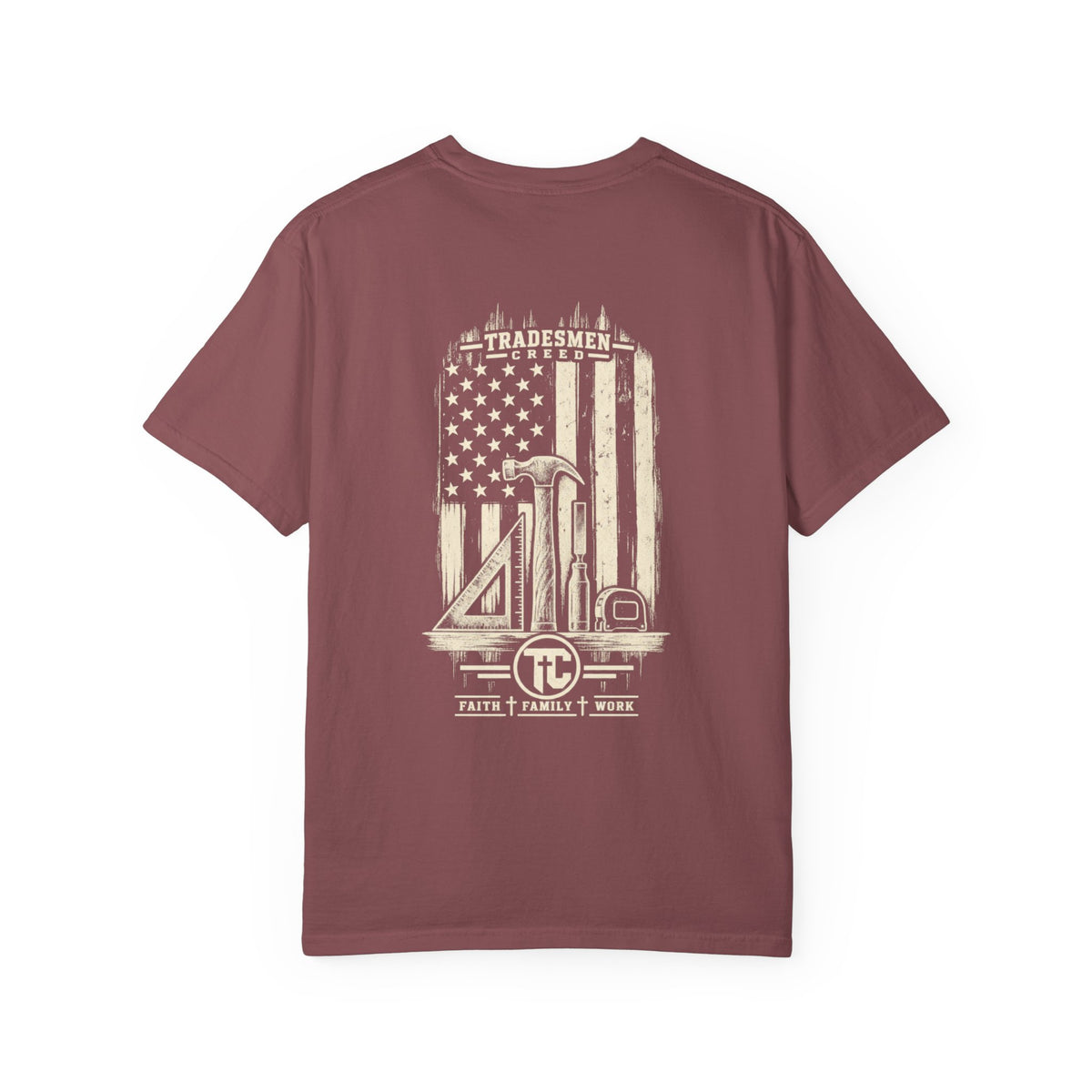 Patriotic Carpenter T-Shirt